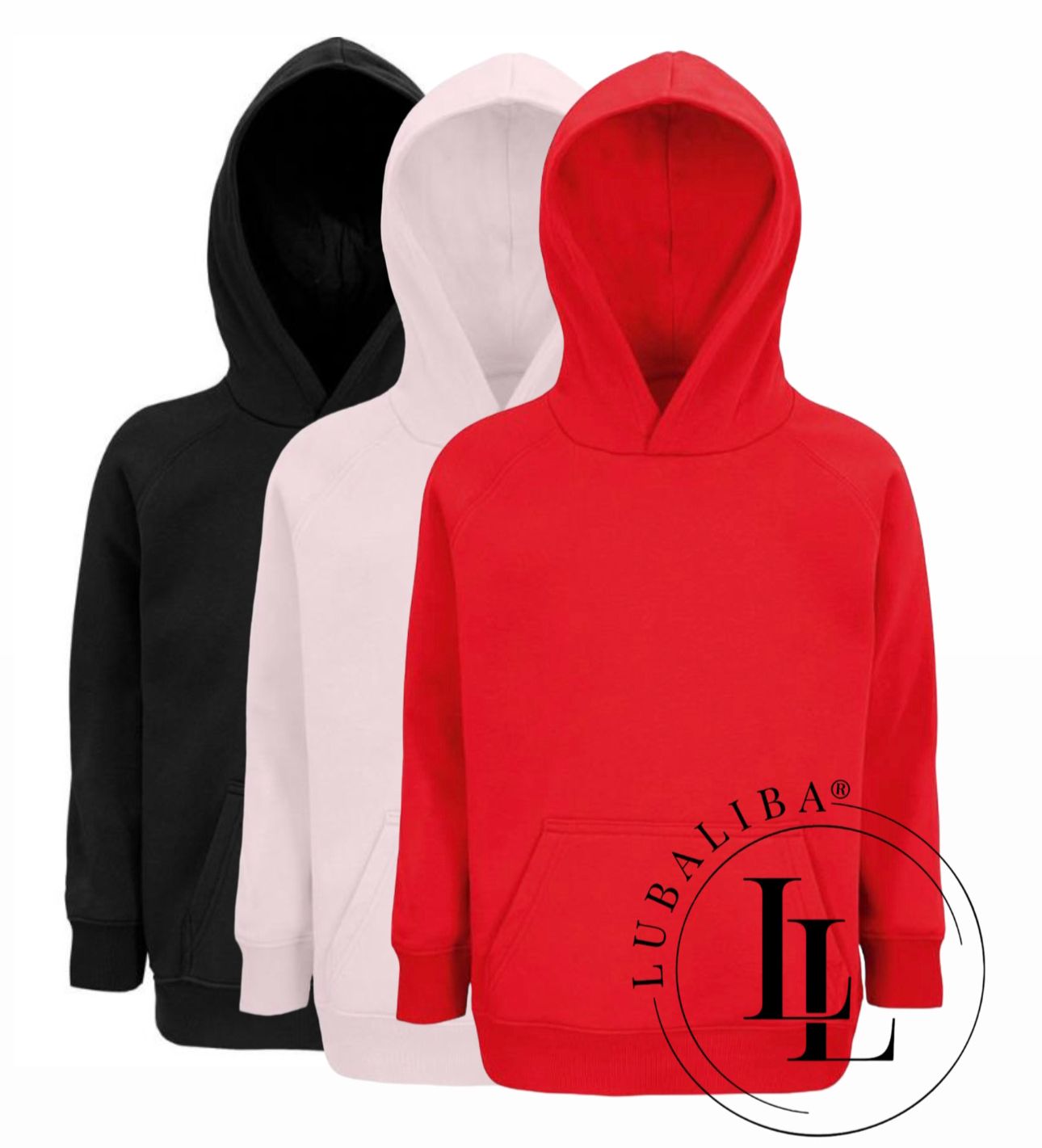 KINDER HOODIES 5 FARBEN CREATTEXTIL